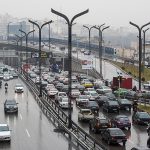 ترافیک سنگین در آزادراه تهران_ کرج ترافیک سنگین در آزادراه تهران_ کرج